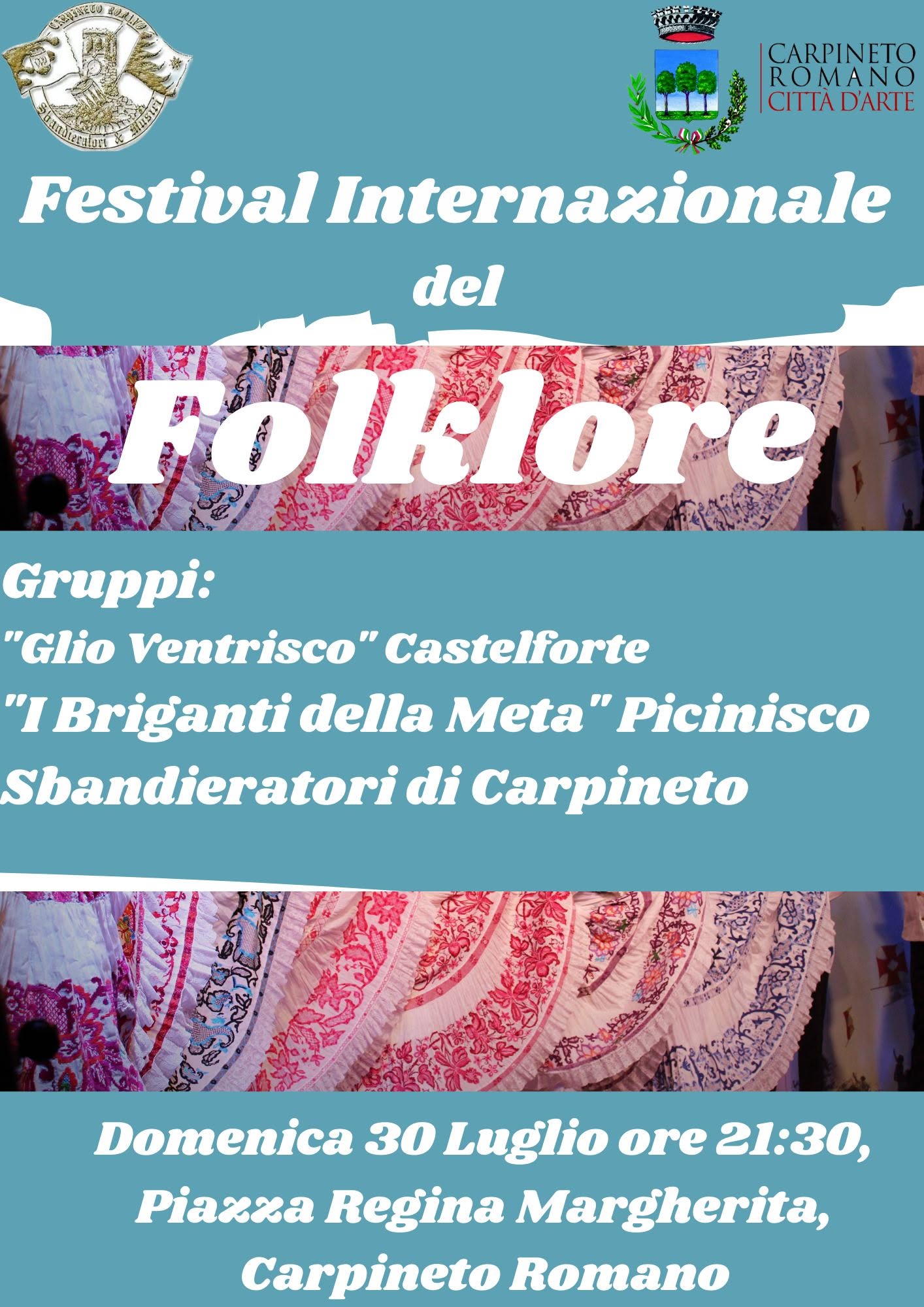 Locandina Festival del Folklore nei Lepini — edizione 2023 (1/1)